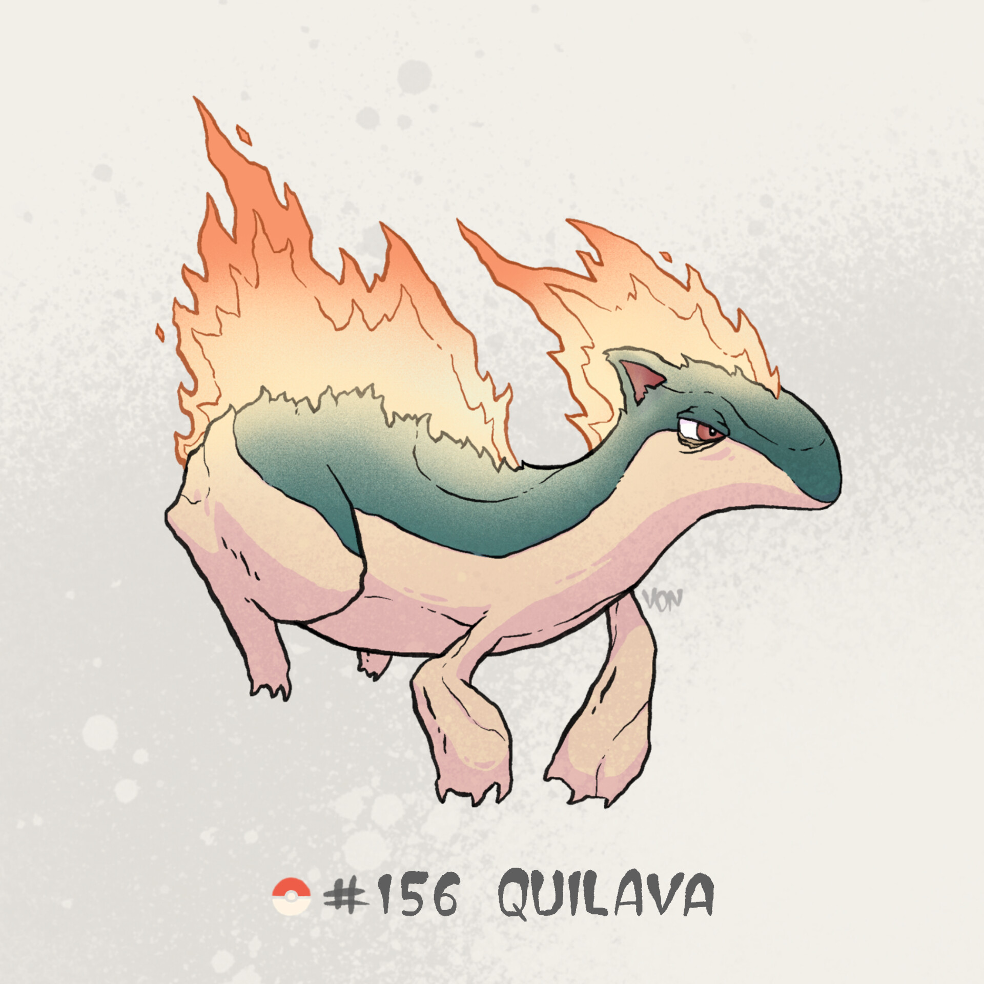 #156 Quilava