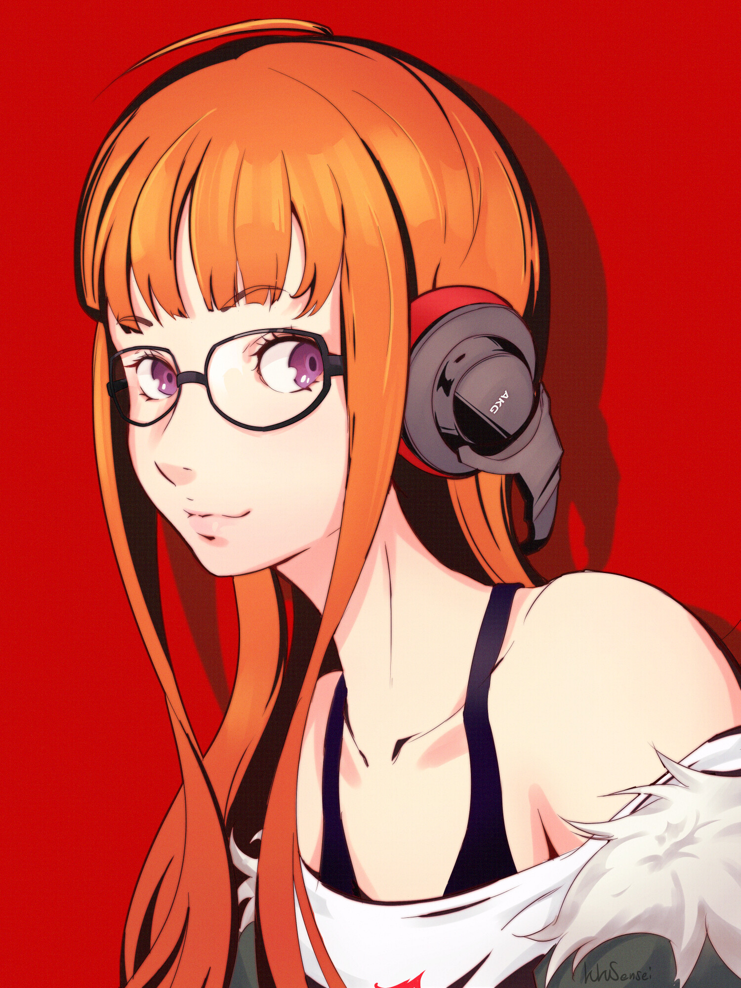 ArtStation - P5R - Futaba Sakura