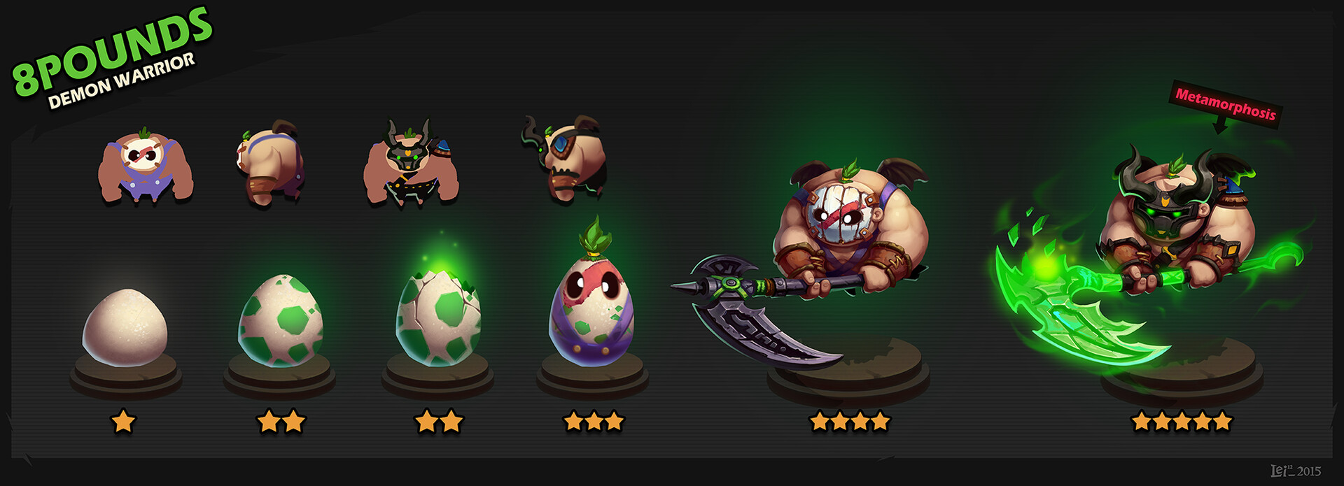 Artstation Little Heroes Lei Zzz