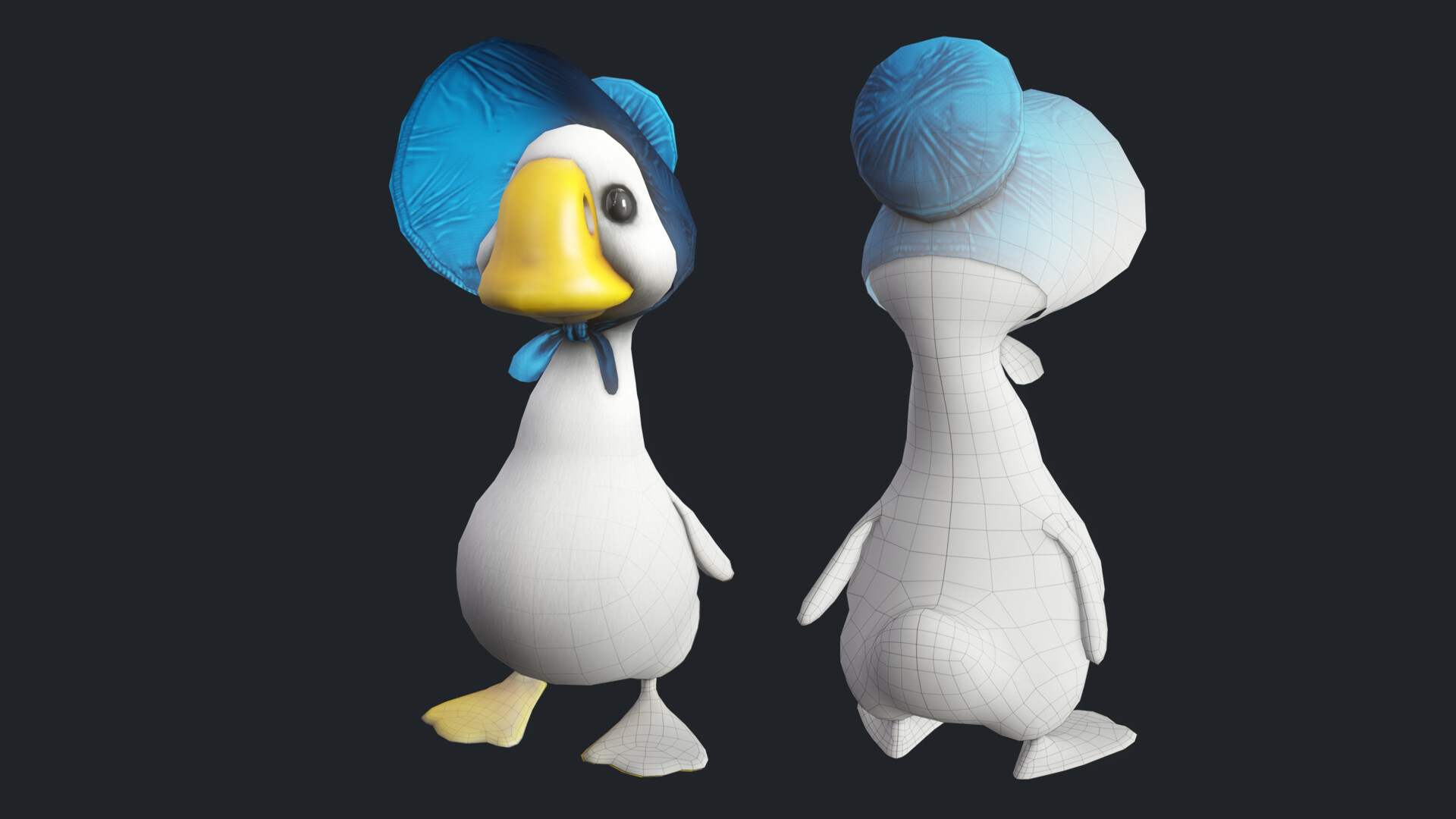 ArtStation Miss Duck