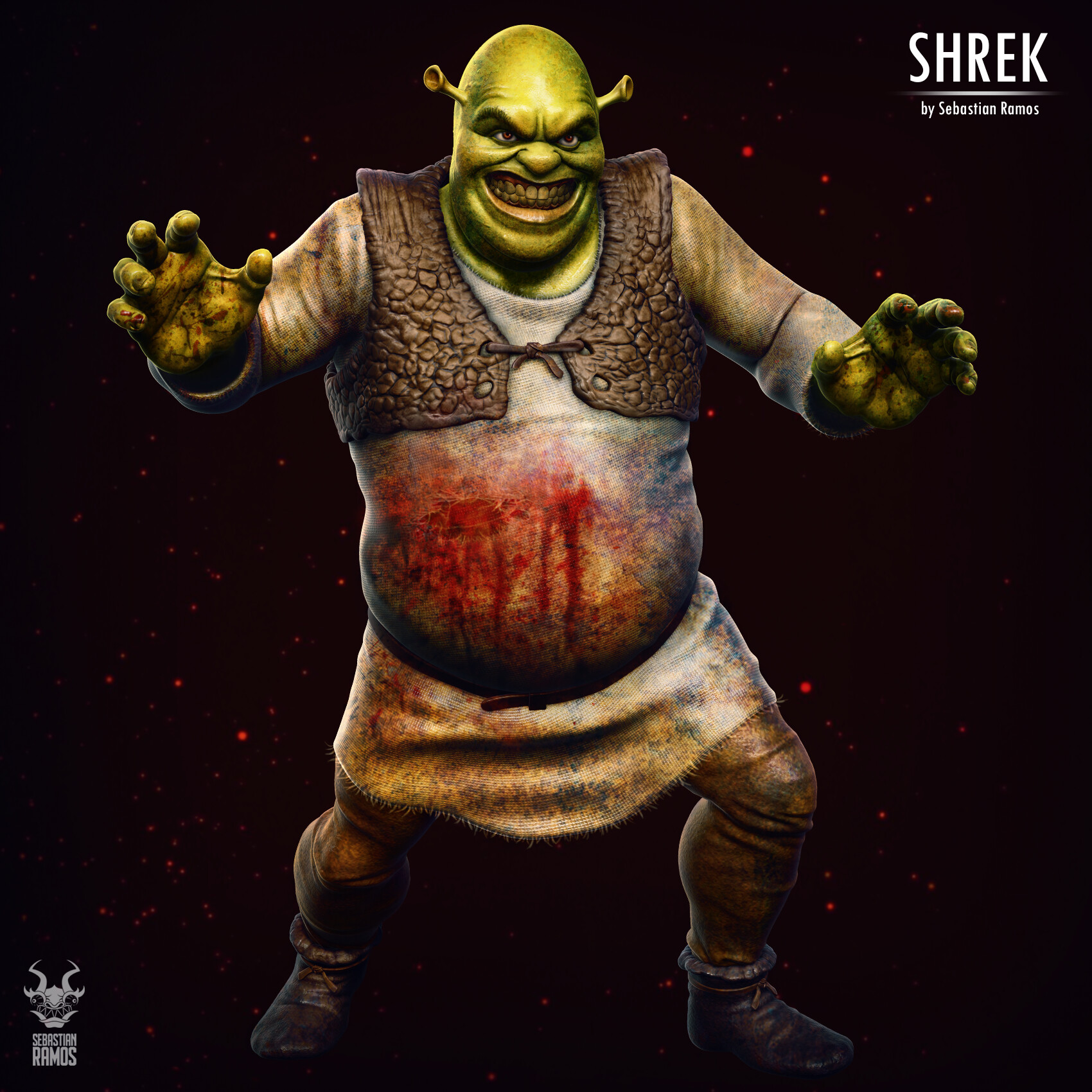 ArtStation - Shrek Fan art