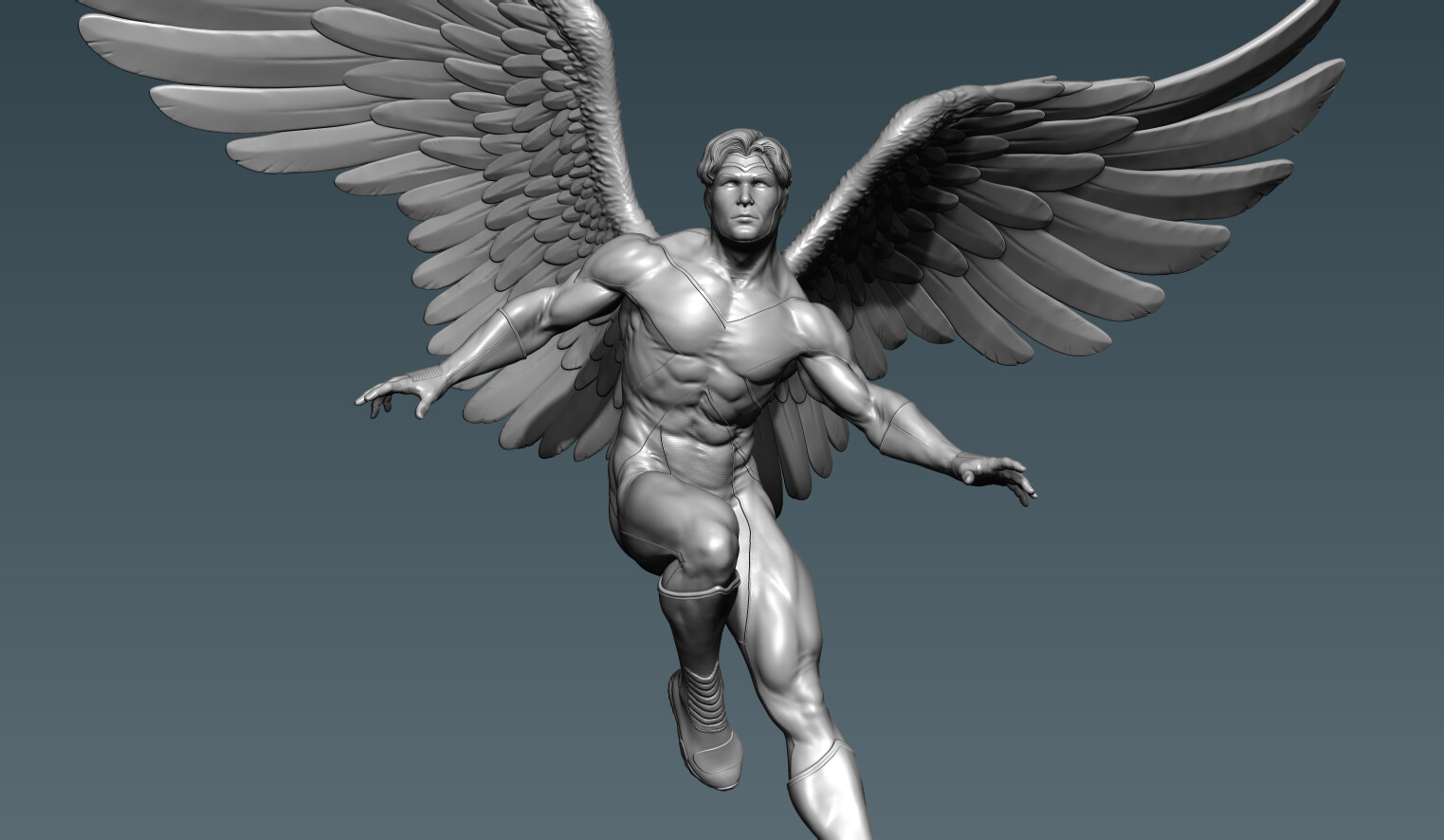 Artstation Angel X Men Marvel