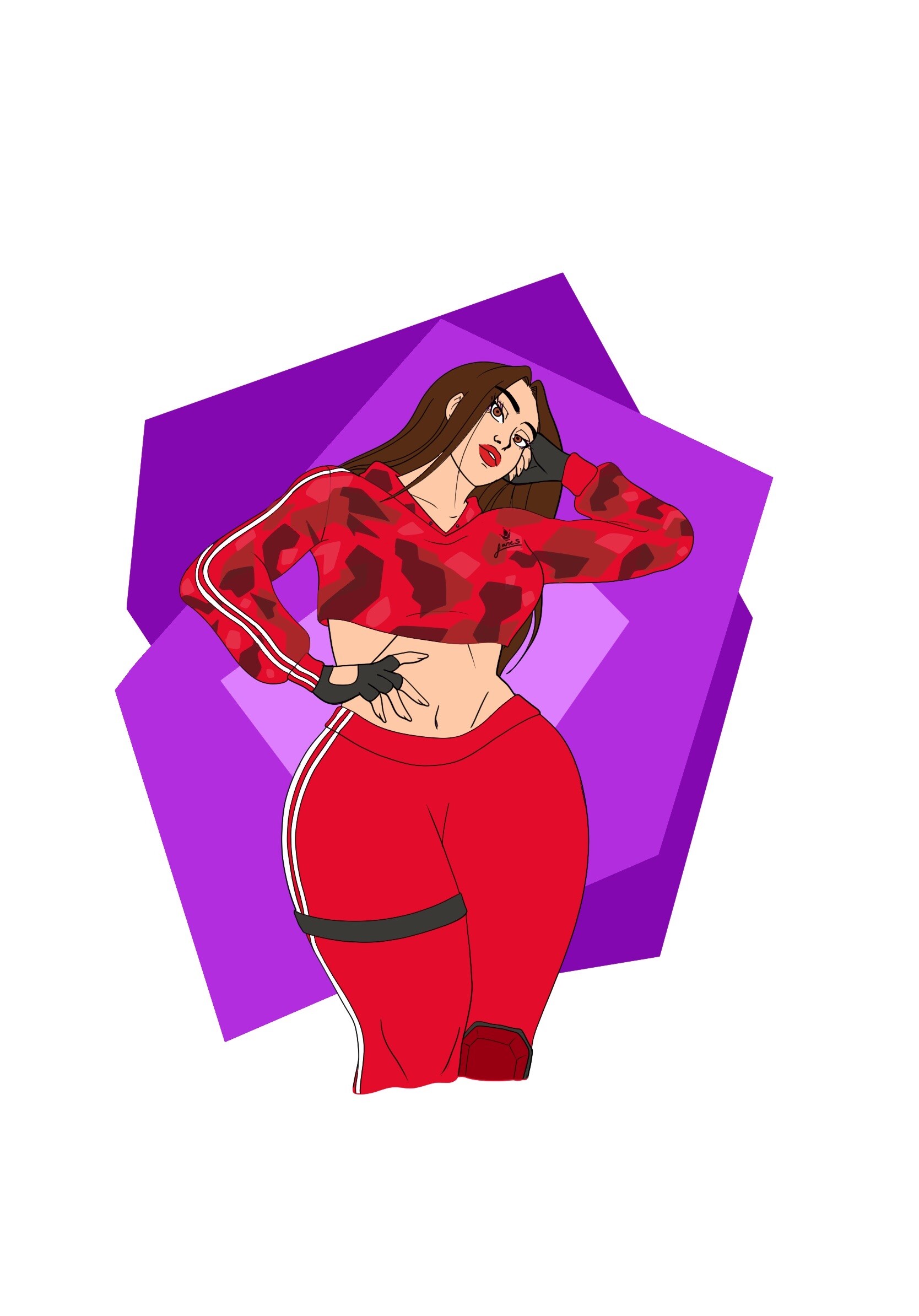 Artstation Ruby Fortnite Skin Hakim Fares