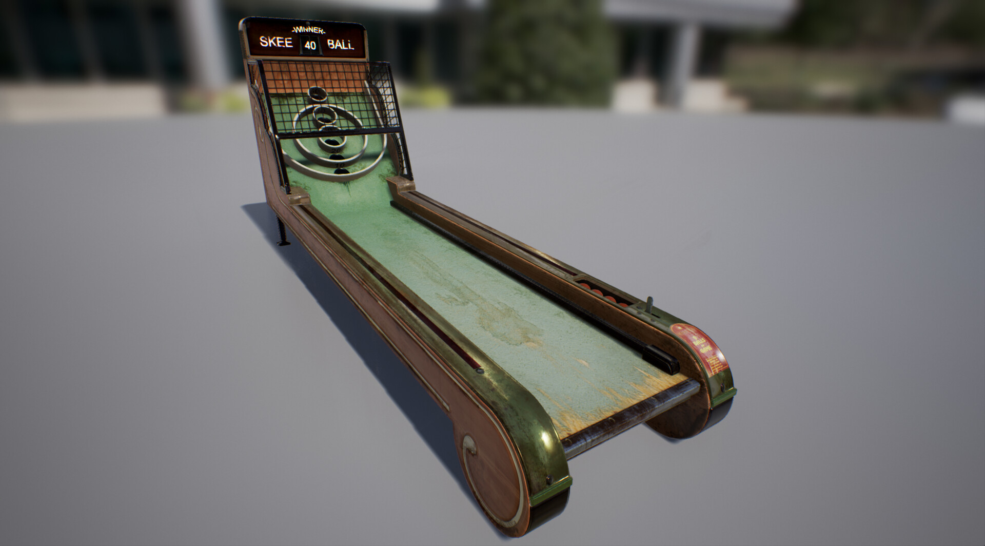 ArtStation Skee Ball Machine