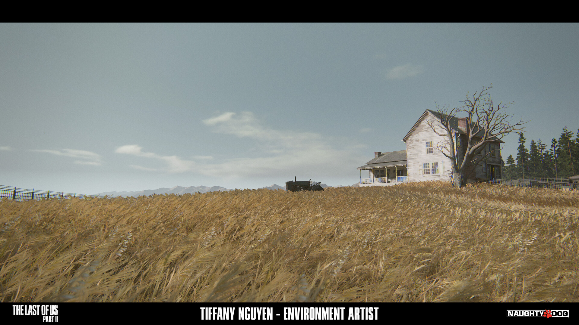 Tiffany Nguyen The Last of Us Part 2 Farmhouse Exterior