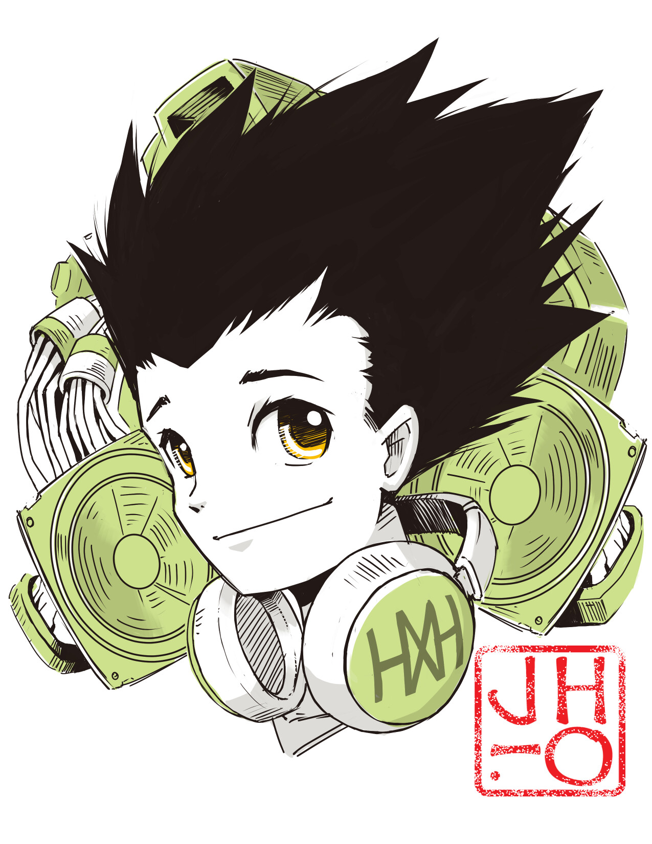 Artstation Fanarts Hunter X Hunter Gon Johnny Ho