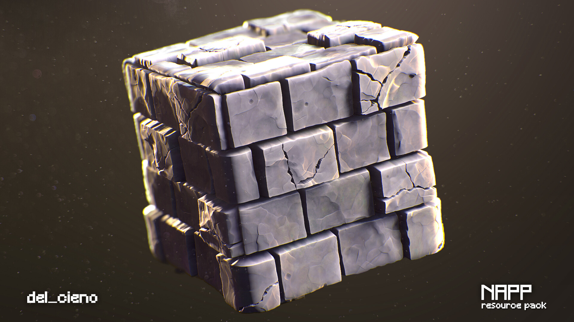 Artstation Stone Bricks Napp Minecraft Resource Pack Miguel Galvan