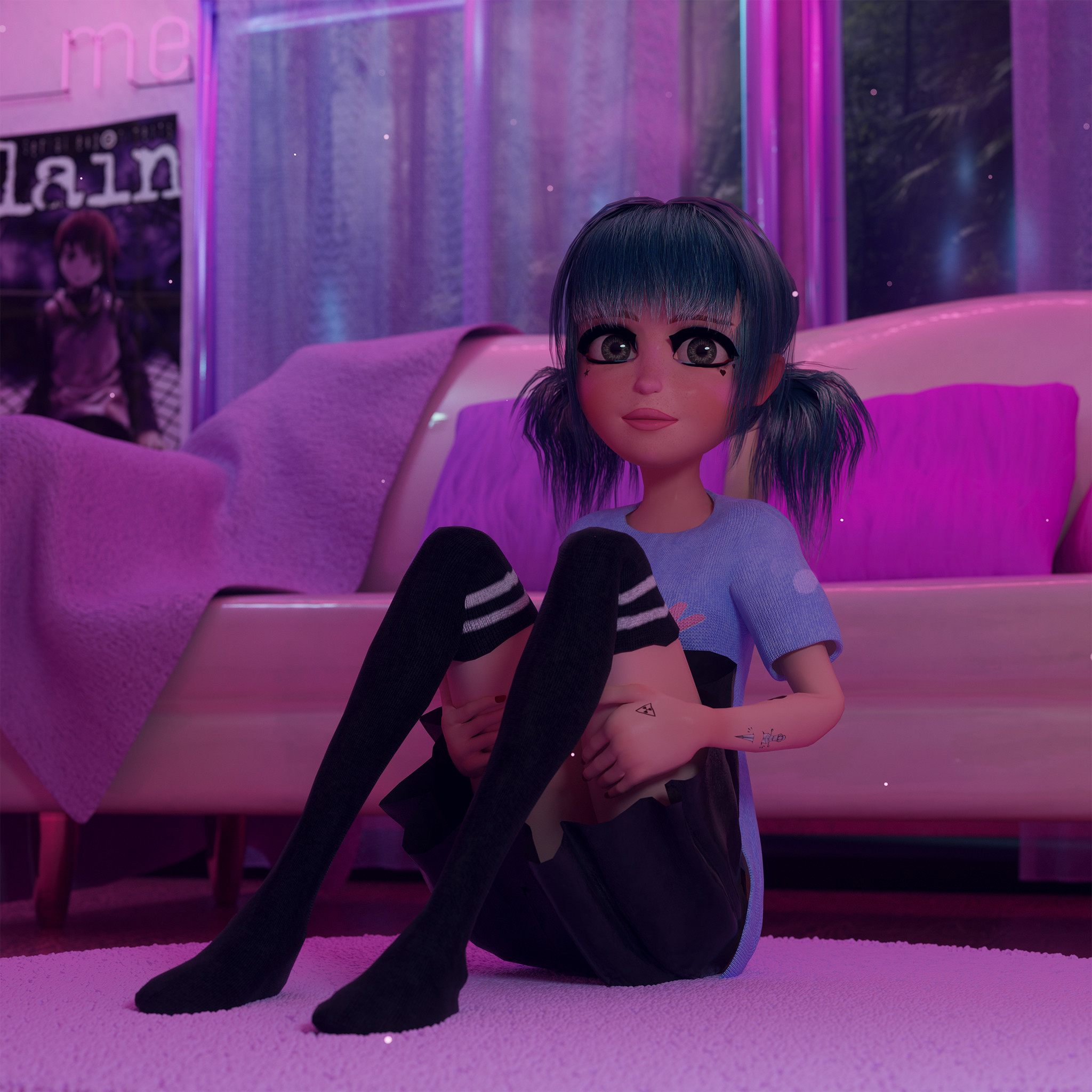 Alex Mckelley Vaporwave Dream Decorate your living room, bedroom, or bathroom. alex mckelley vaporwave dream