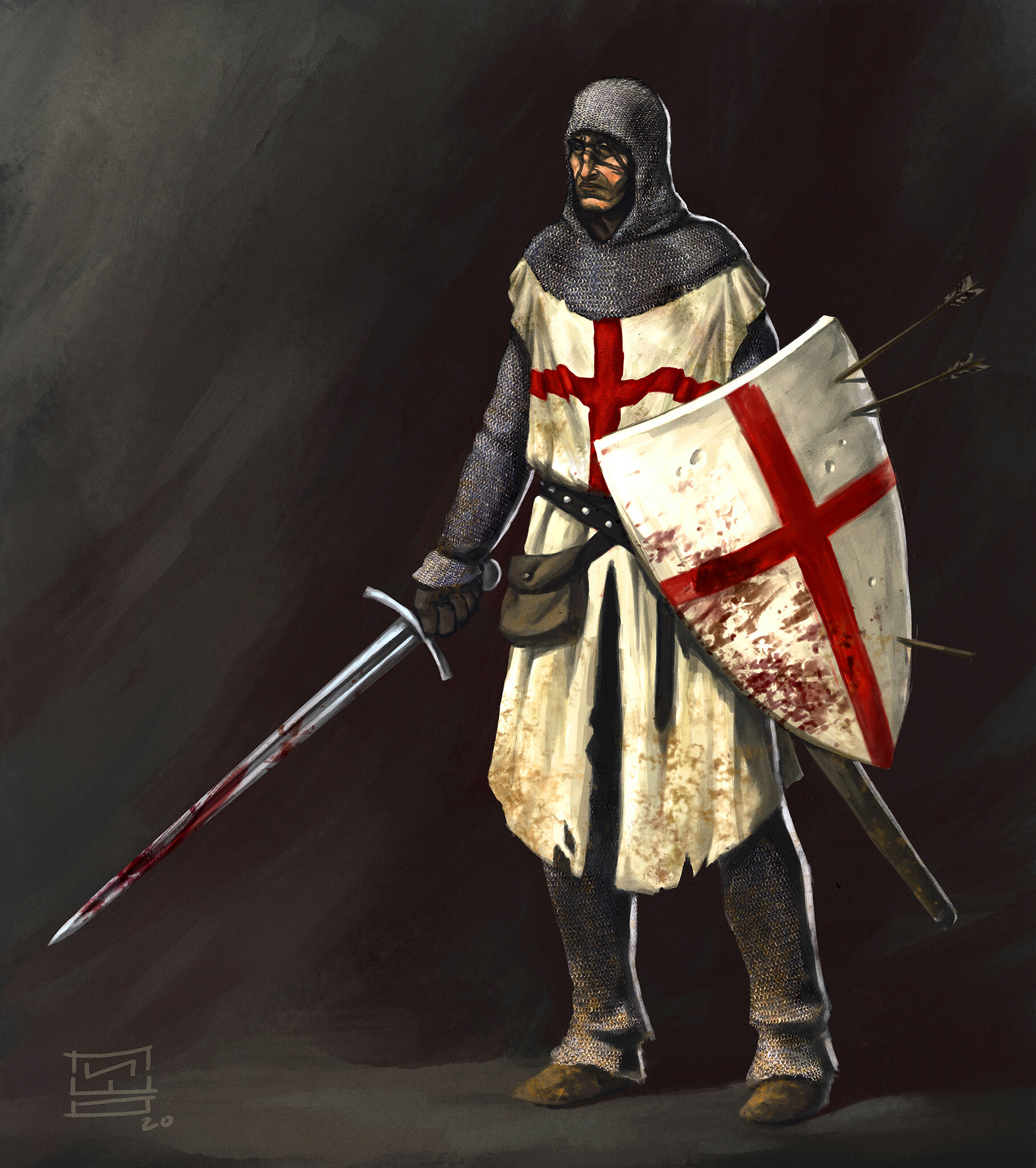 ArtStation - Templar Knight