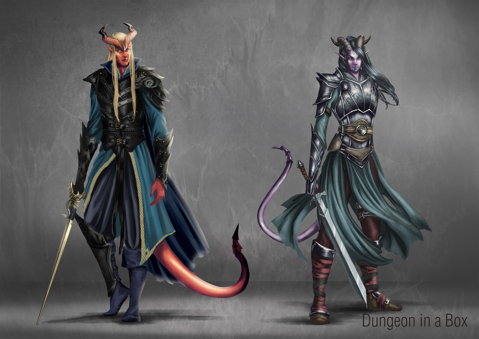 Tiefling Fighters