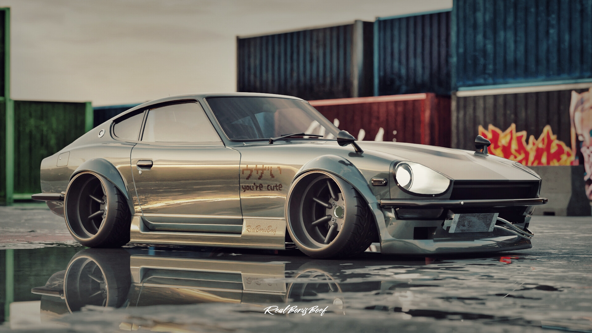 Artstation Custom Nissan 240z Bxris Studio Artstation Custom Nissan 240z Bxris Studio