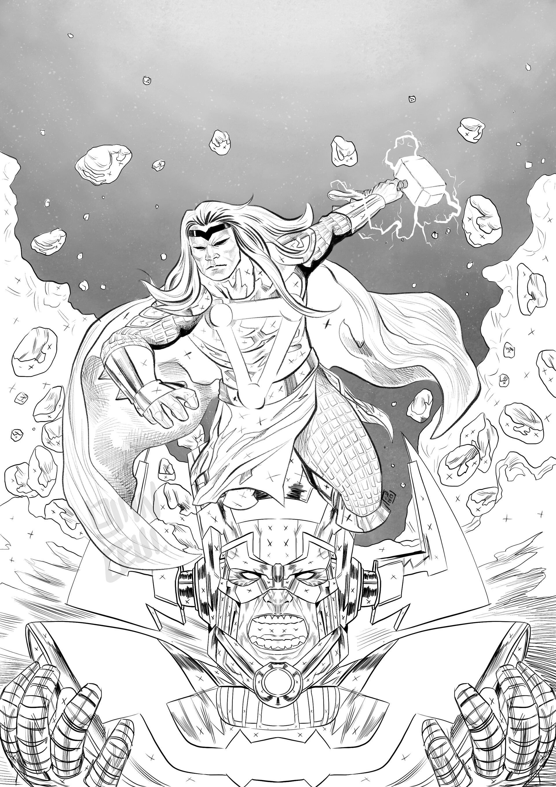 Artstation Thor 2020 Cover Art Od Ojandeui