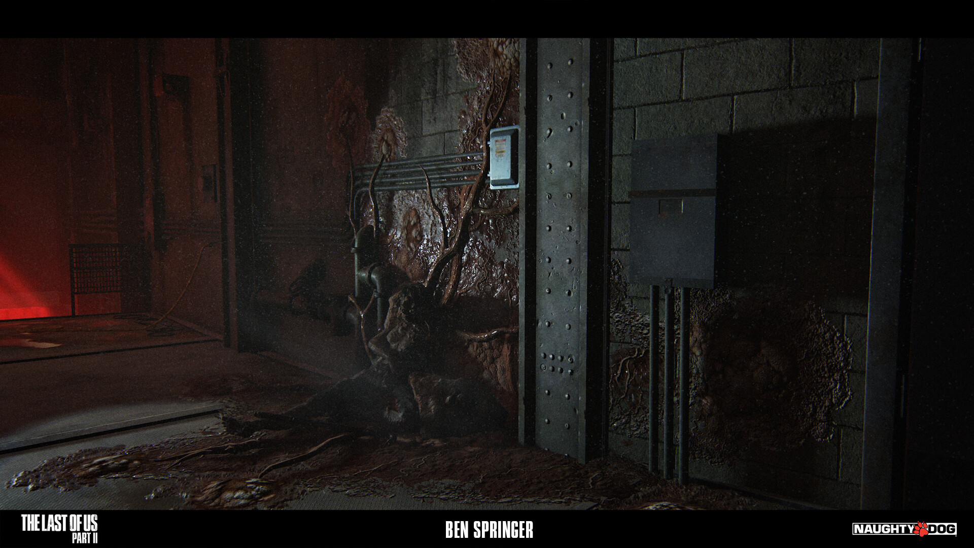 Ben Springer The Last of Us Part 2 Subway Tunnels