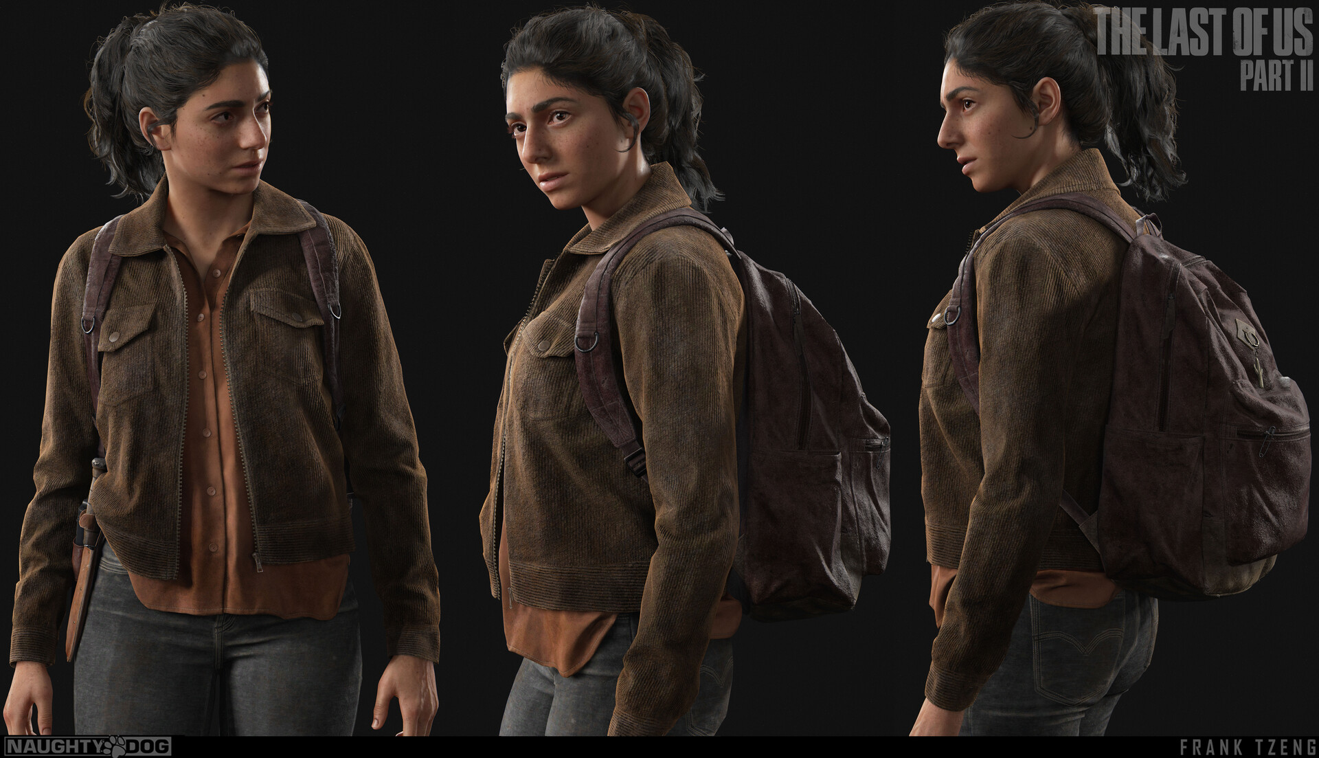 Artstation The Last Of Us Part 2 Dina Frank Tzeng