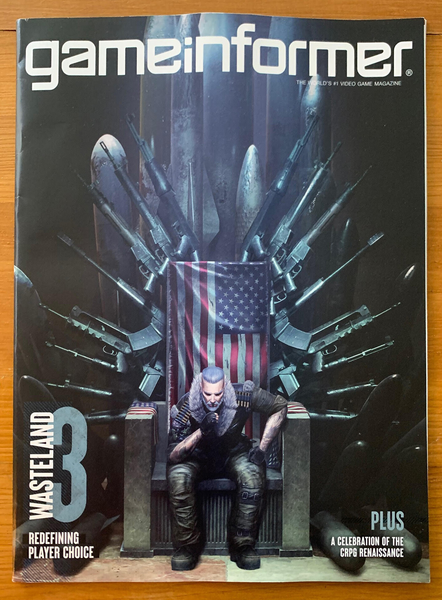 David Edwards Game Informer Magazine Cover Art / Wasteland 3