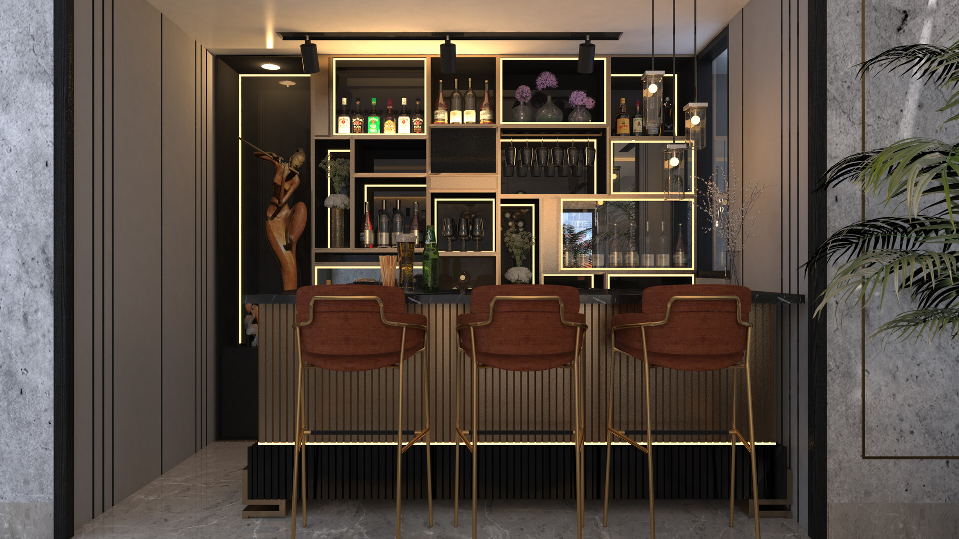 ArtStation - BAR AREA