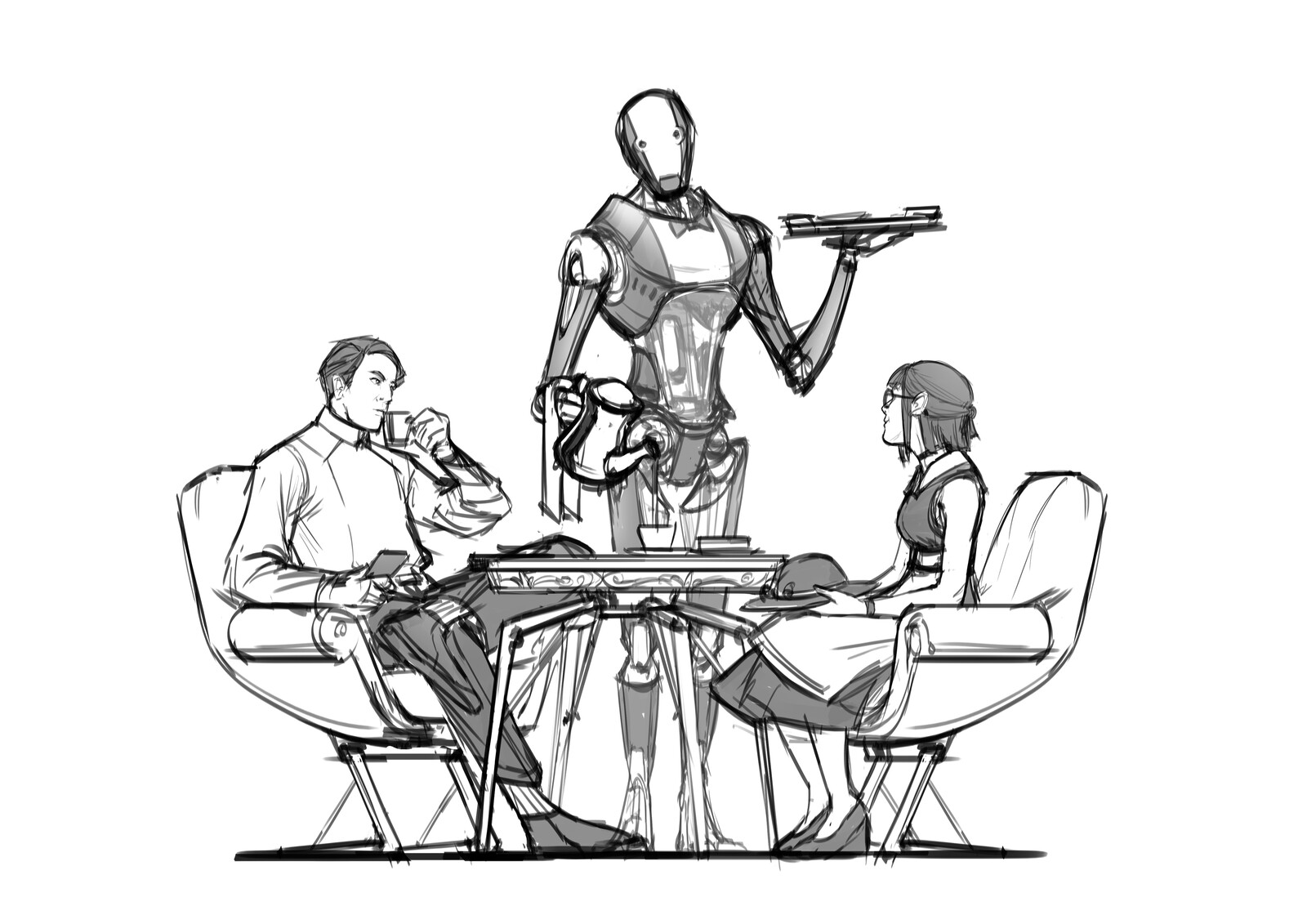 PROJECT MIBOT - SKETCHES