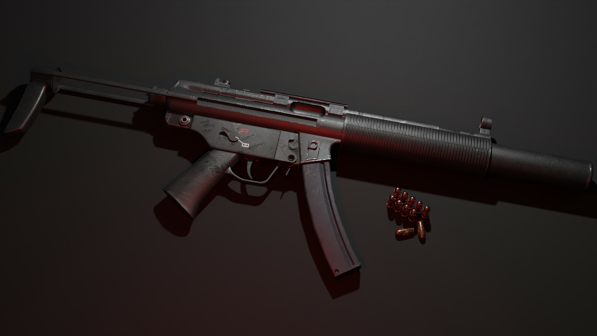 Eden Ferguson MP5 Low Poly