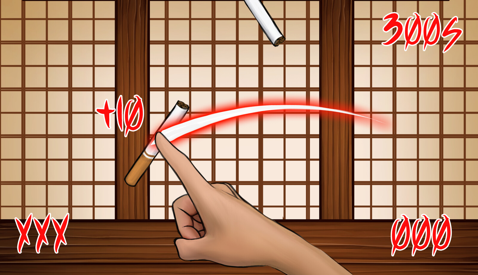 First concept I did for Tobako Samurai