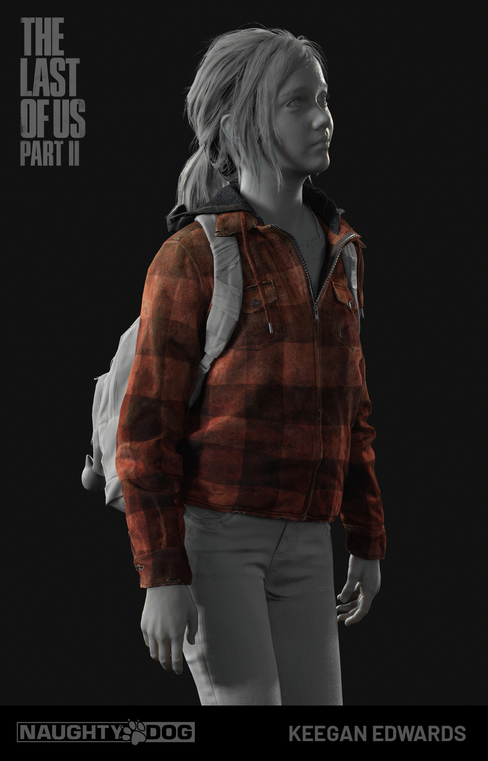 The Last Of Us Part II models - Young Ellie by Fonzzz002 on DeviantArt