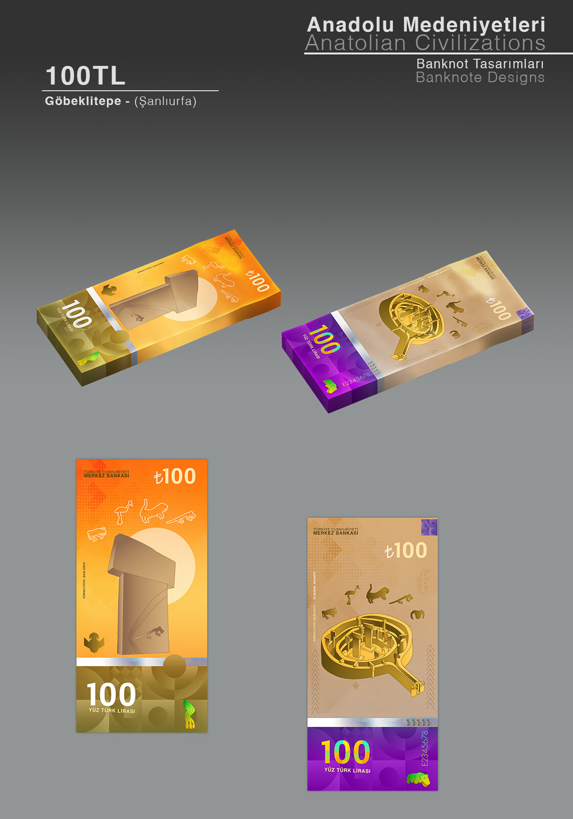 anatolian civilizations banknote
