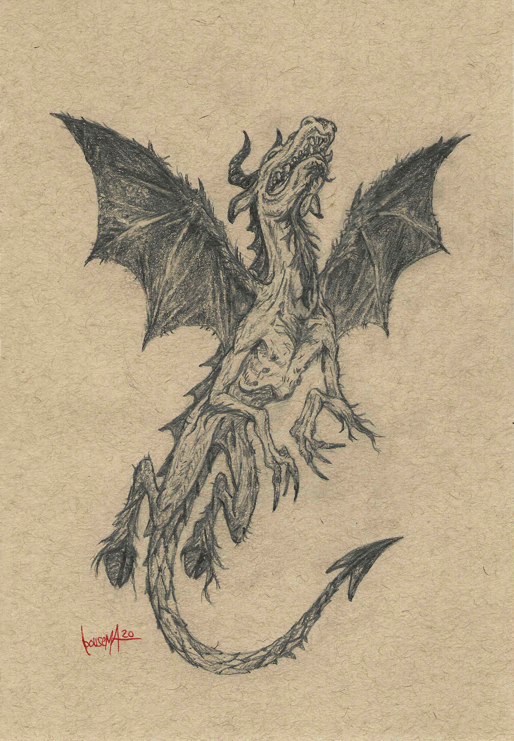 Jersey devil shop drawing