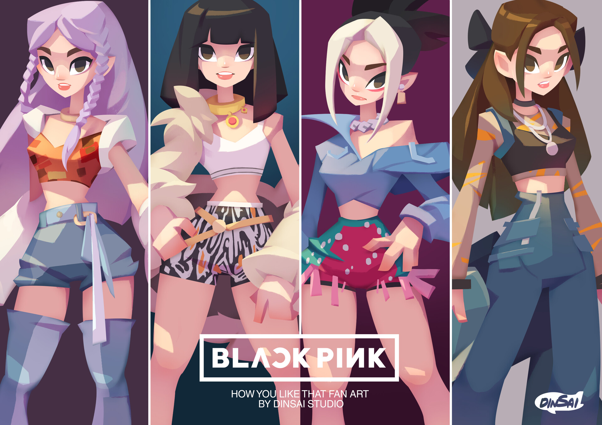 Chanin Suasungnern Blackpink How You Like That Fan Art