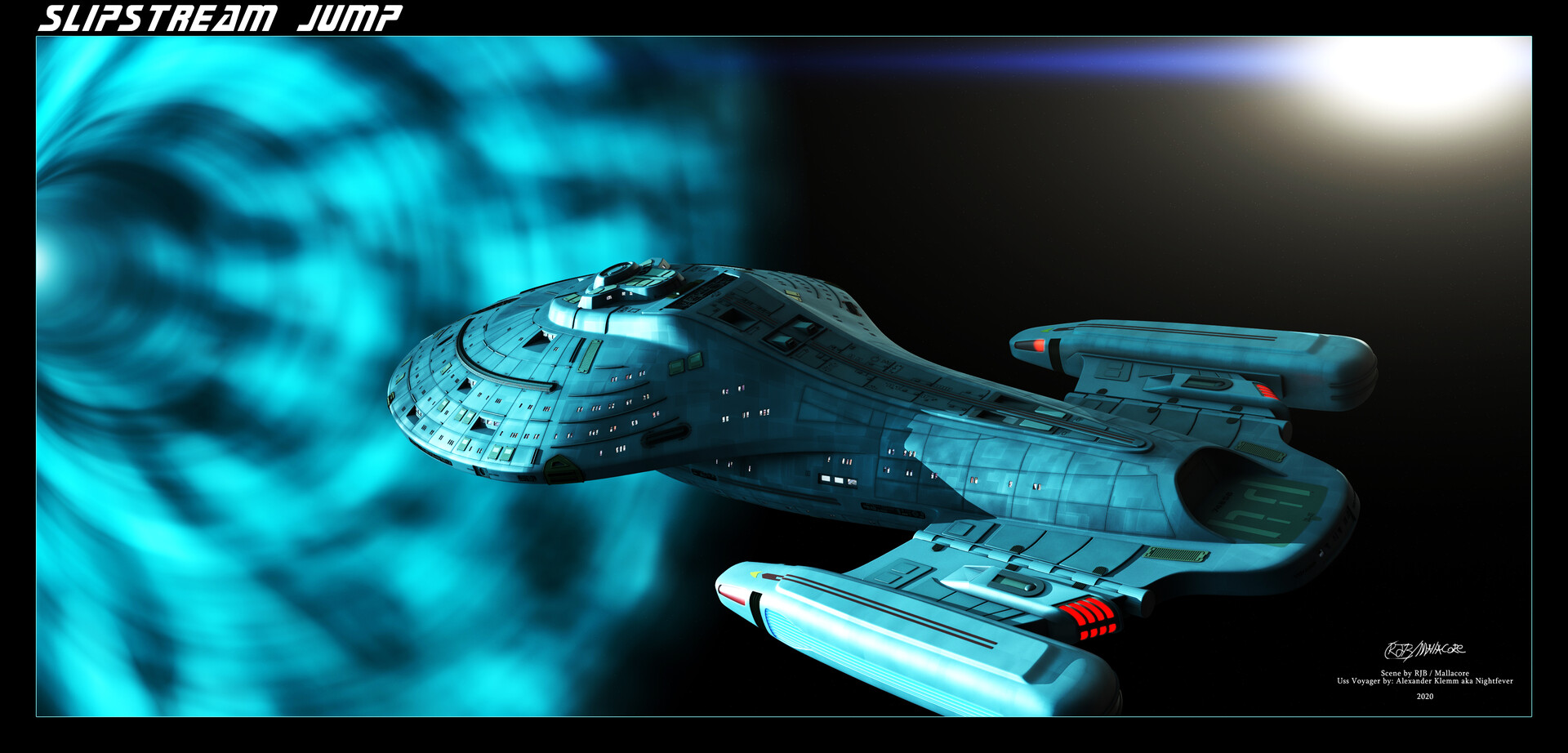 ArtStation Star Trek Quantum Slipstream