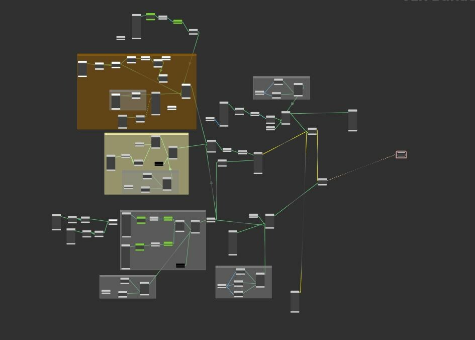 Vray shaderBuilder / Brickwall shader