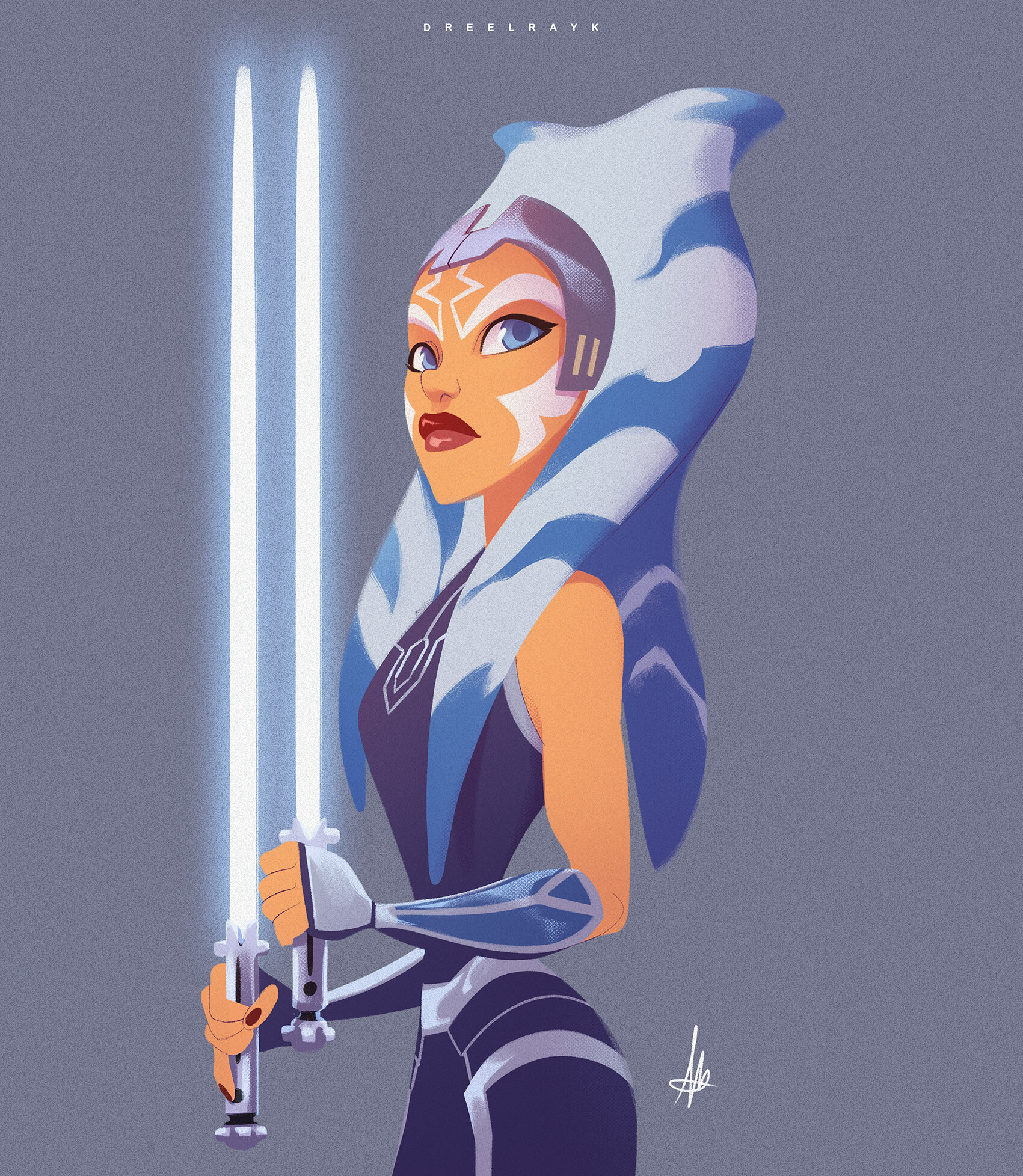 Ahsoka Tano by Valerio Buonfantino r/ImaginaryJedi