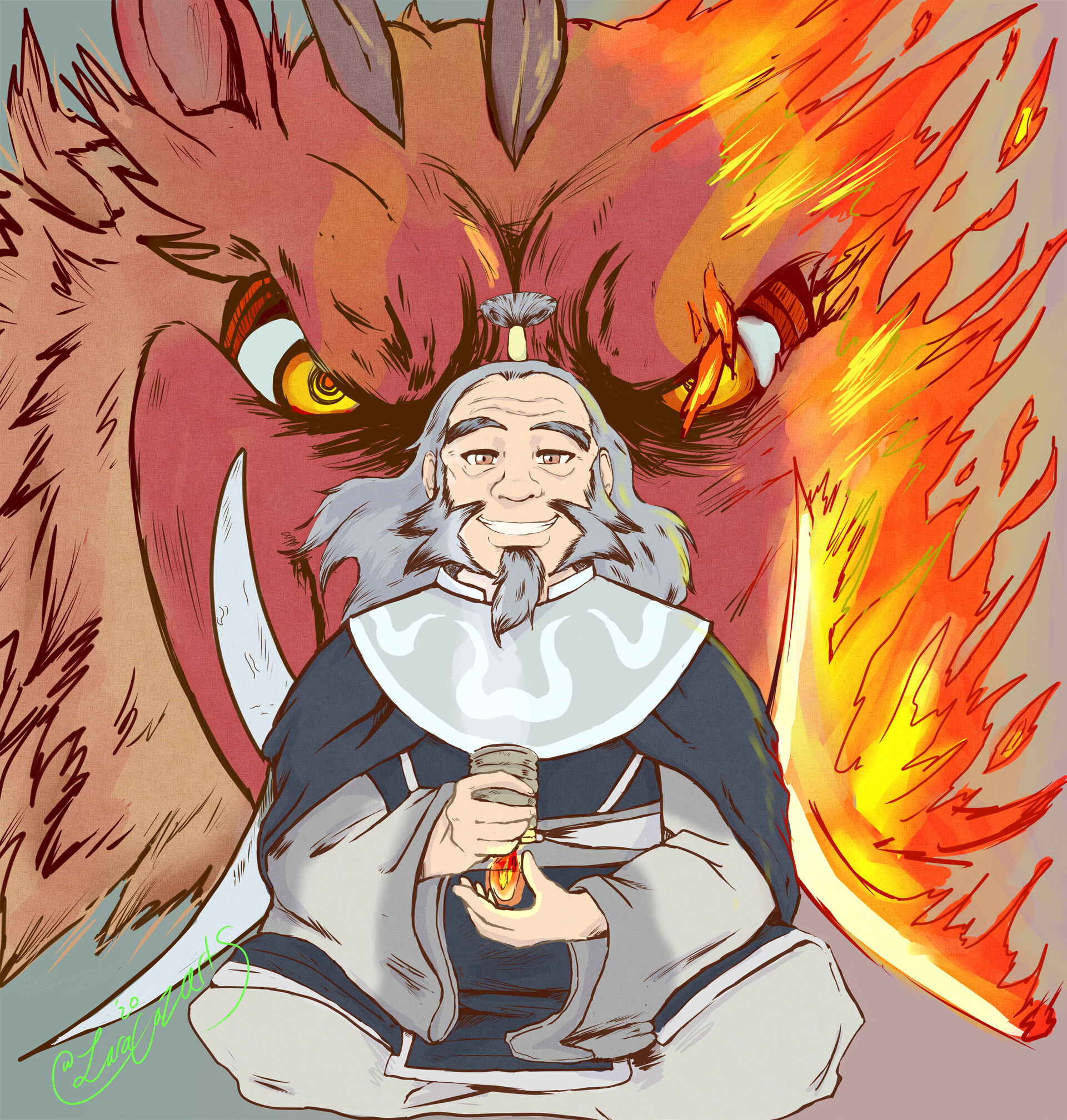 Iroh the dragon of the west