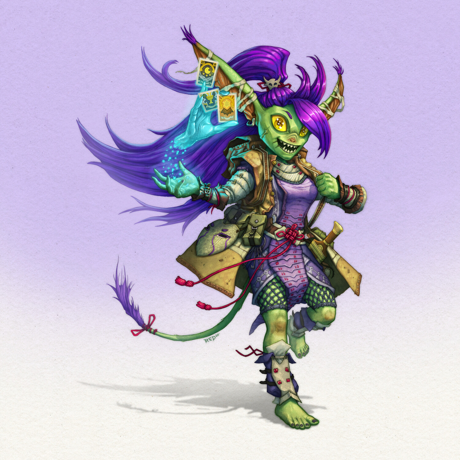 Lance Red - Jebi - the Arcane Trickster