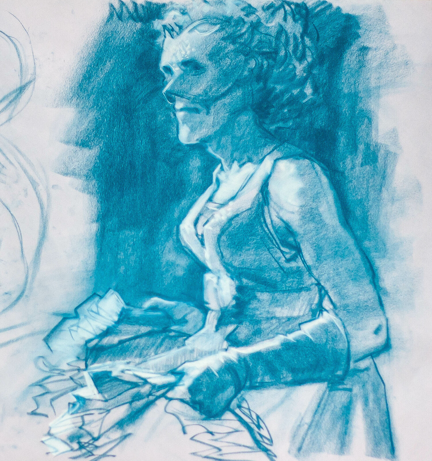 Nupastel Life Drawing Demo