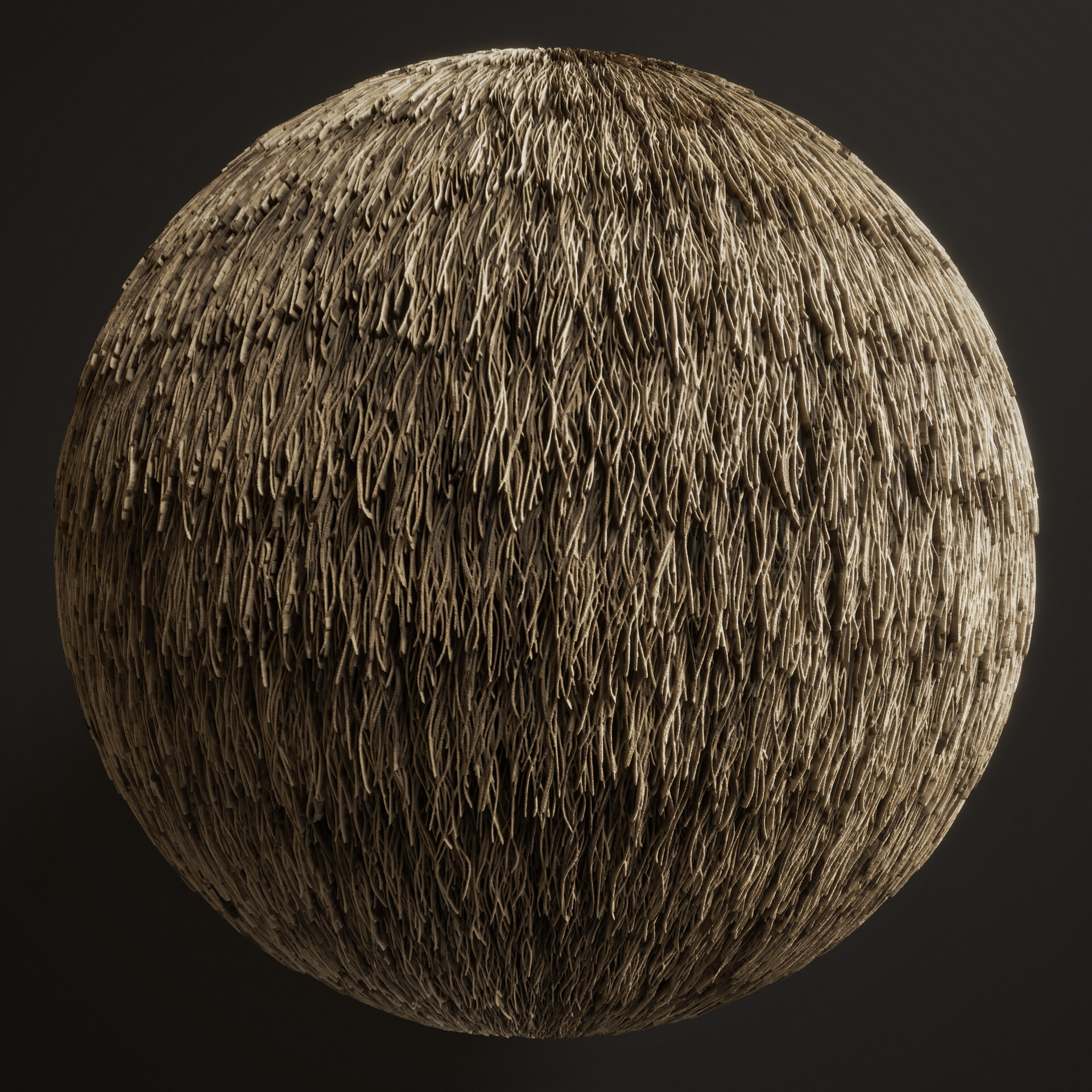ArtStation Thatched Roof Material