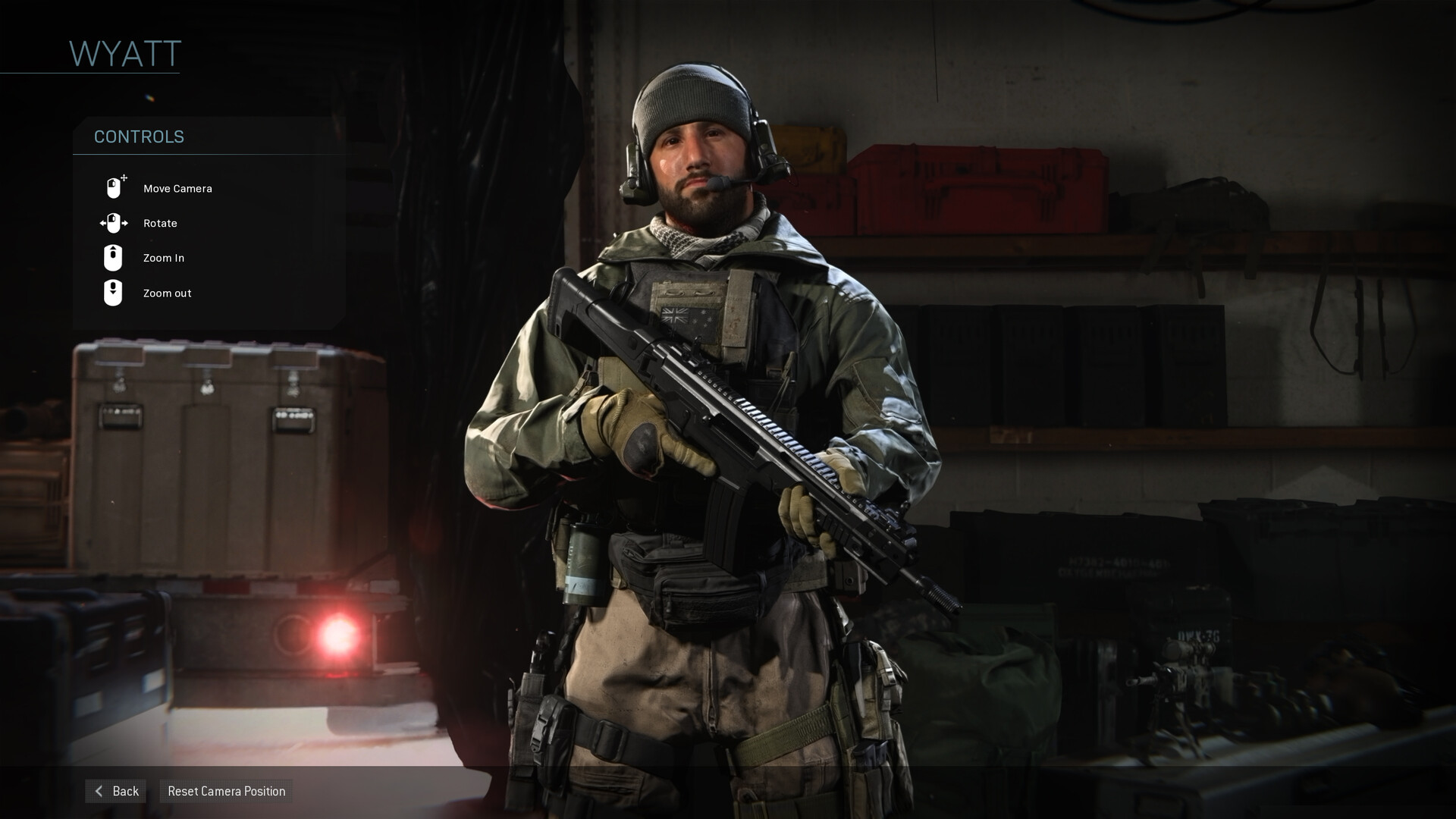 Call of Duty Modern Warfare 2019 Default SAS/MP Operators, Ricky Zhang