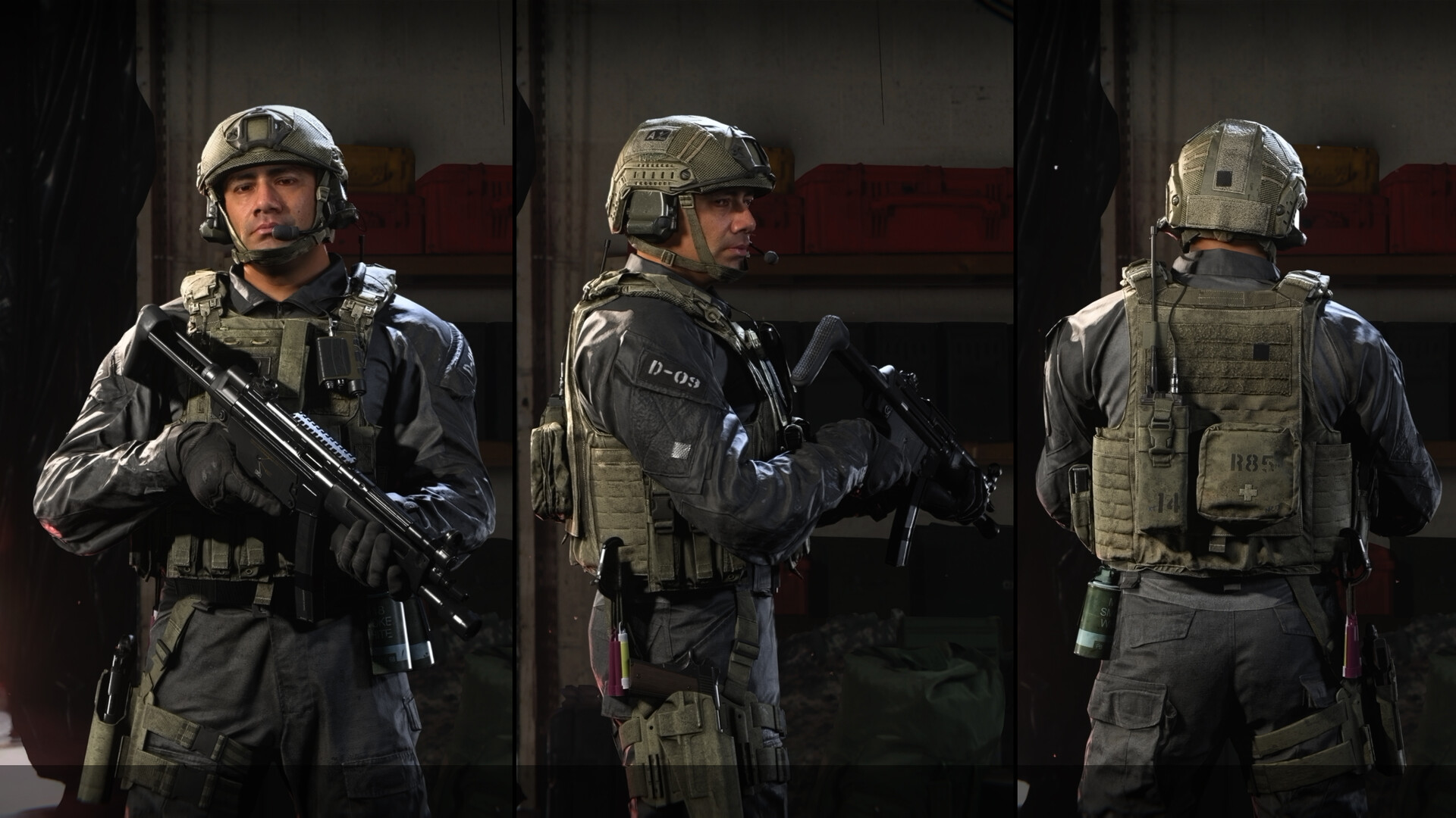 ArtStation - Call of Duty Modern Warfare 2019 Default SAS/MP Operators
