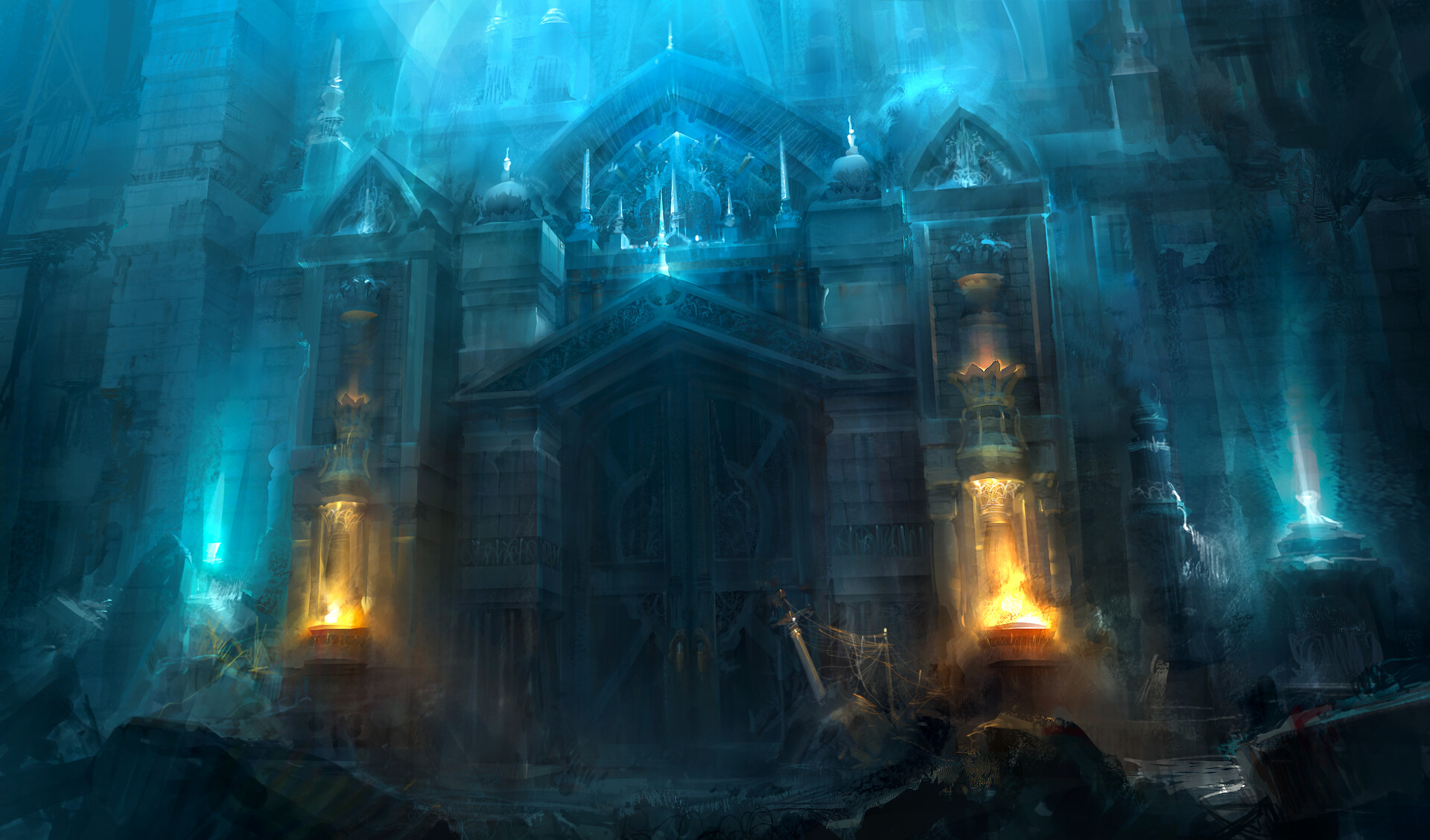 Темное фэнтези крепость тронный зал. Готика замок тронный зал. Храм темного предка полностью. Темный храм. Готический замок внутри.