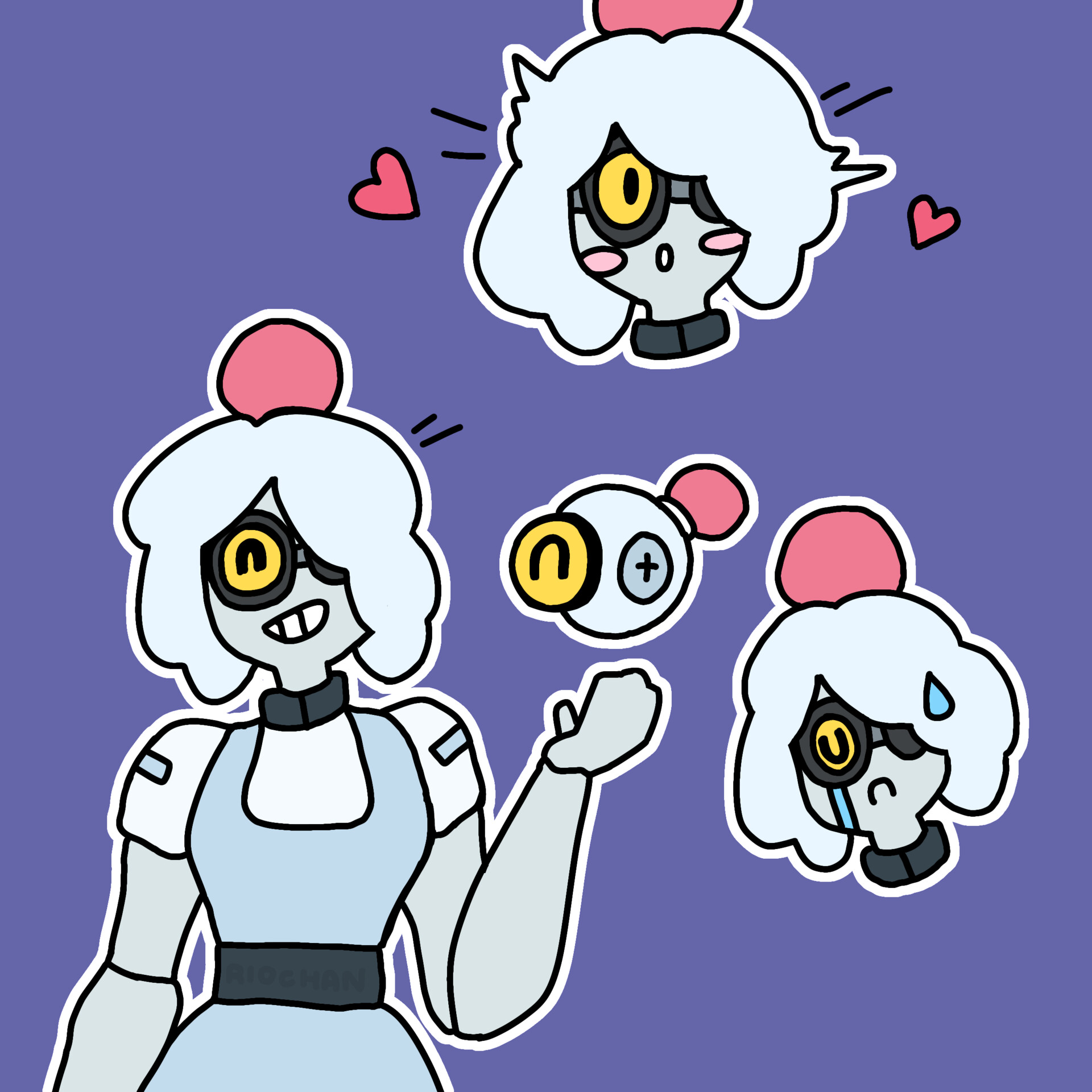 Riochann 5230 Humanoid Nani Brawl Stars