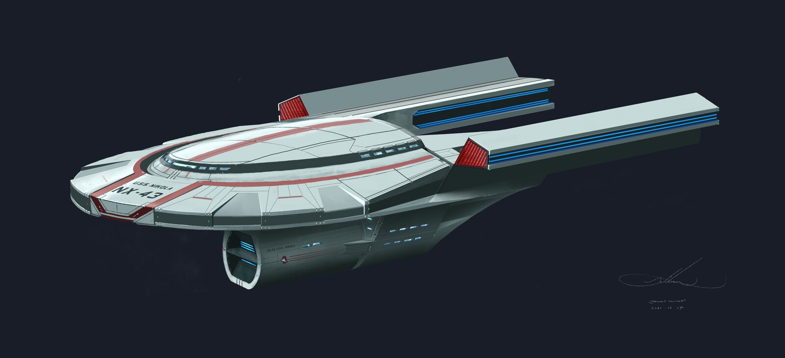 Alternate nacelle configuration 