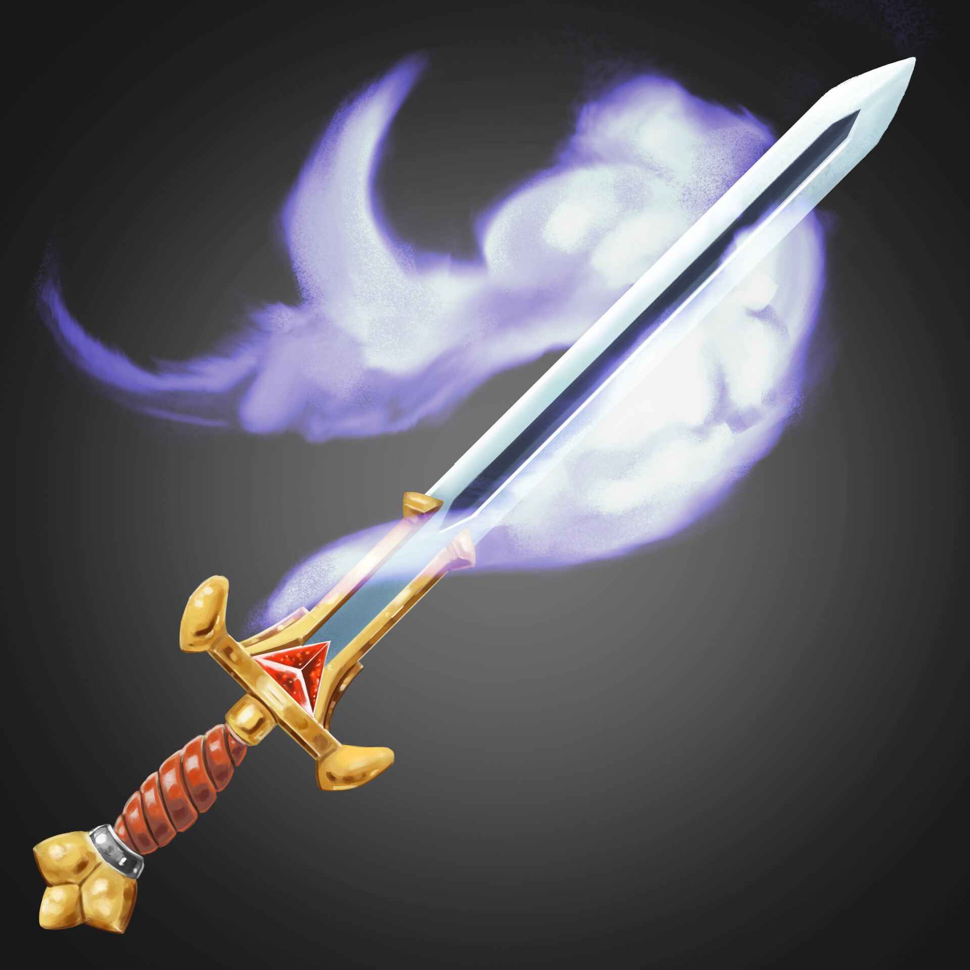 Magic Sword Icon.