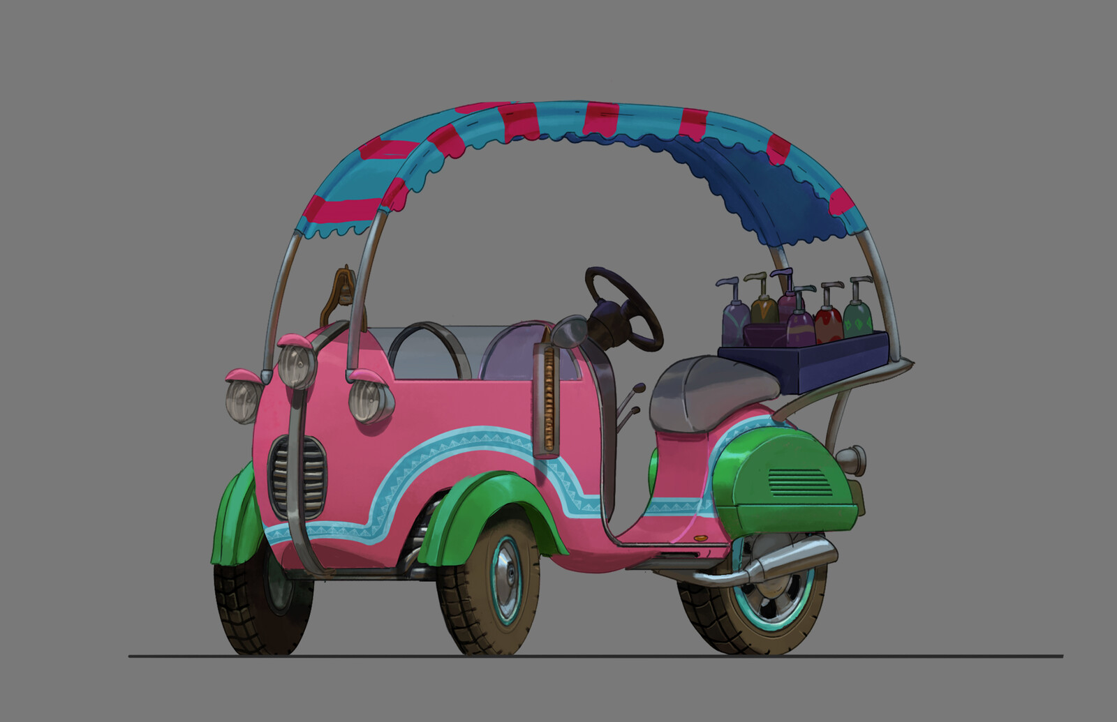 Ice Cream Tricycle 3