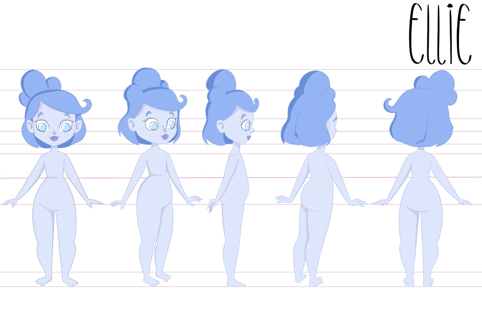 Ellie -- Character Turn Around