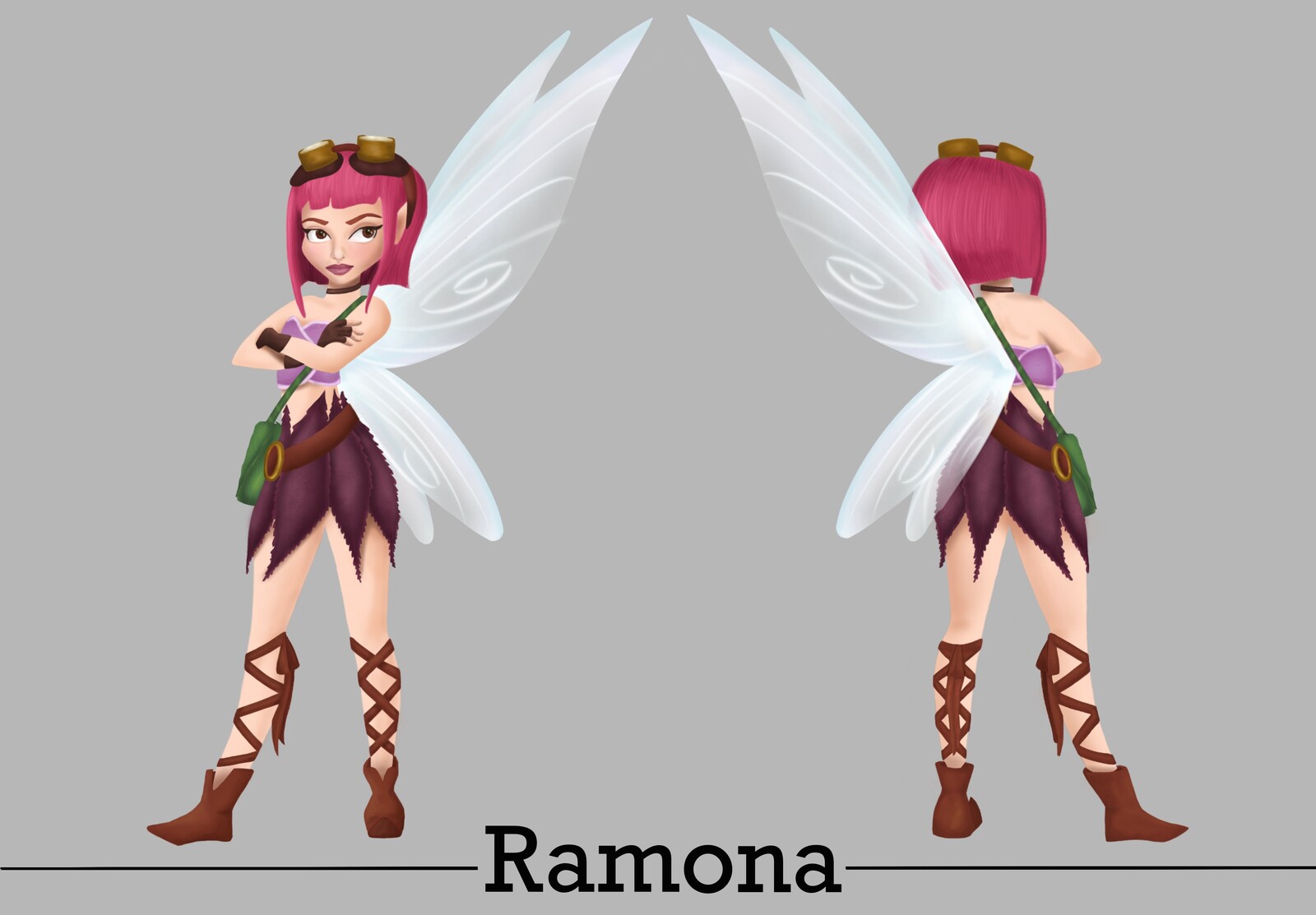 Character Exploration for Ramona Flowers.