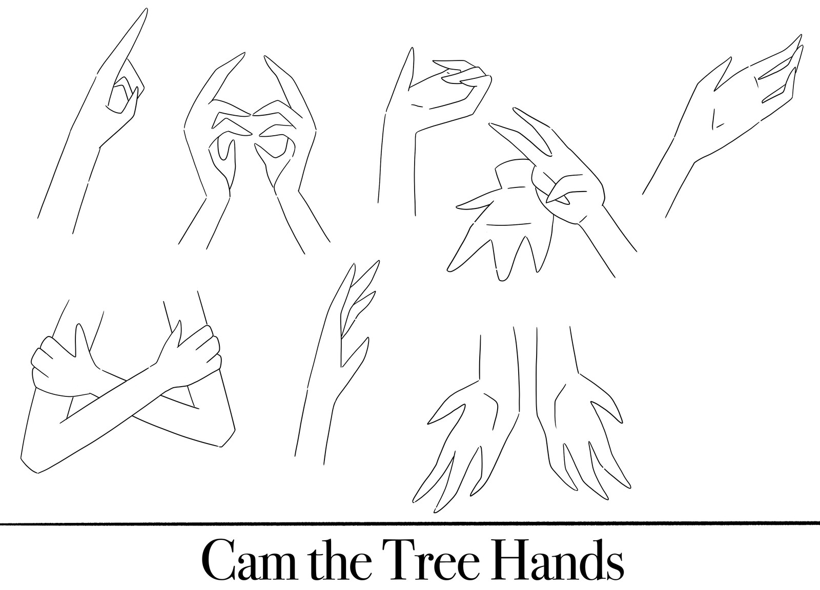 Cam the Tree-- Hand Gestures