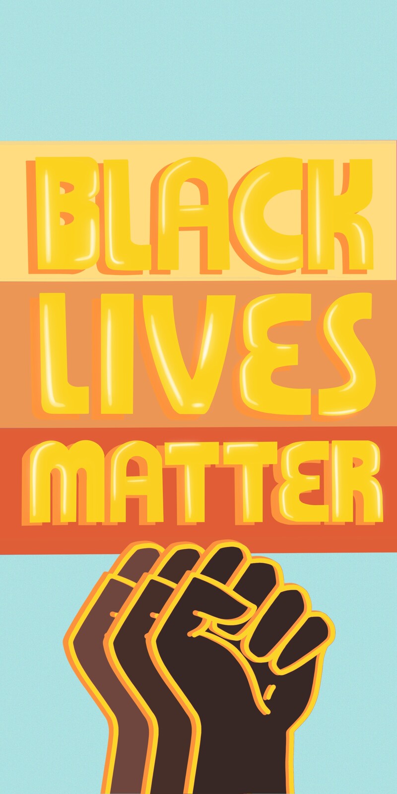 Instagram Fundraiser -- Phone Lock Screen 