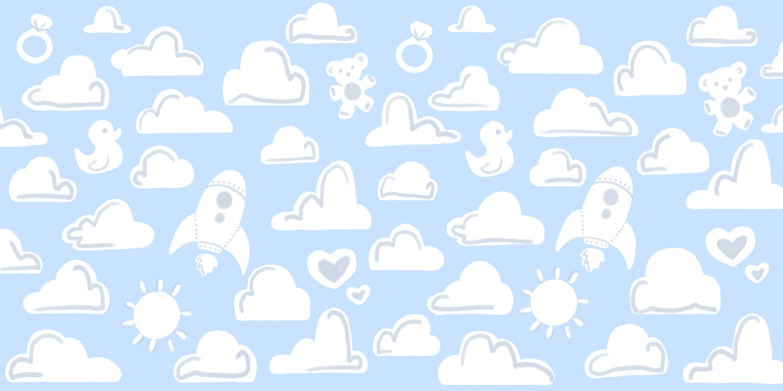 Pattern for End Pages in a Book.