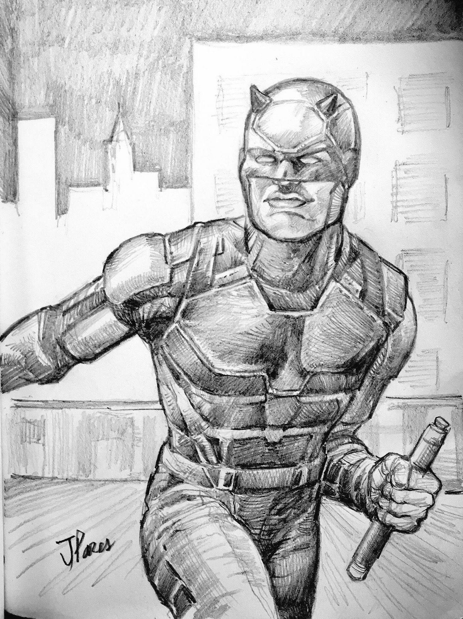 Featured image of post Pencil Daredevil Drawing Signup for free weekly drawing tutorials