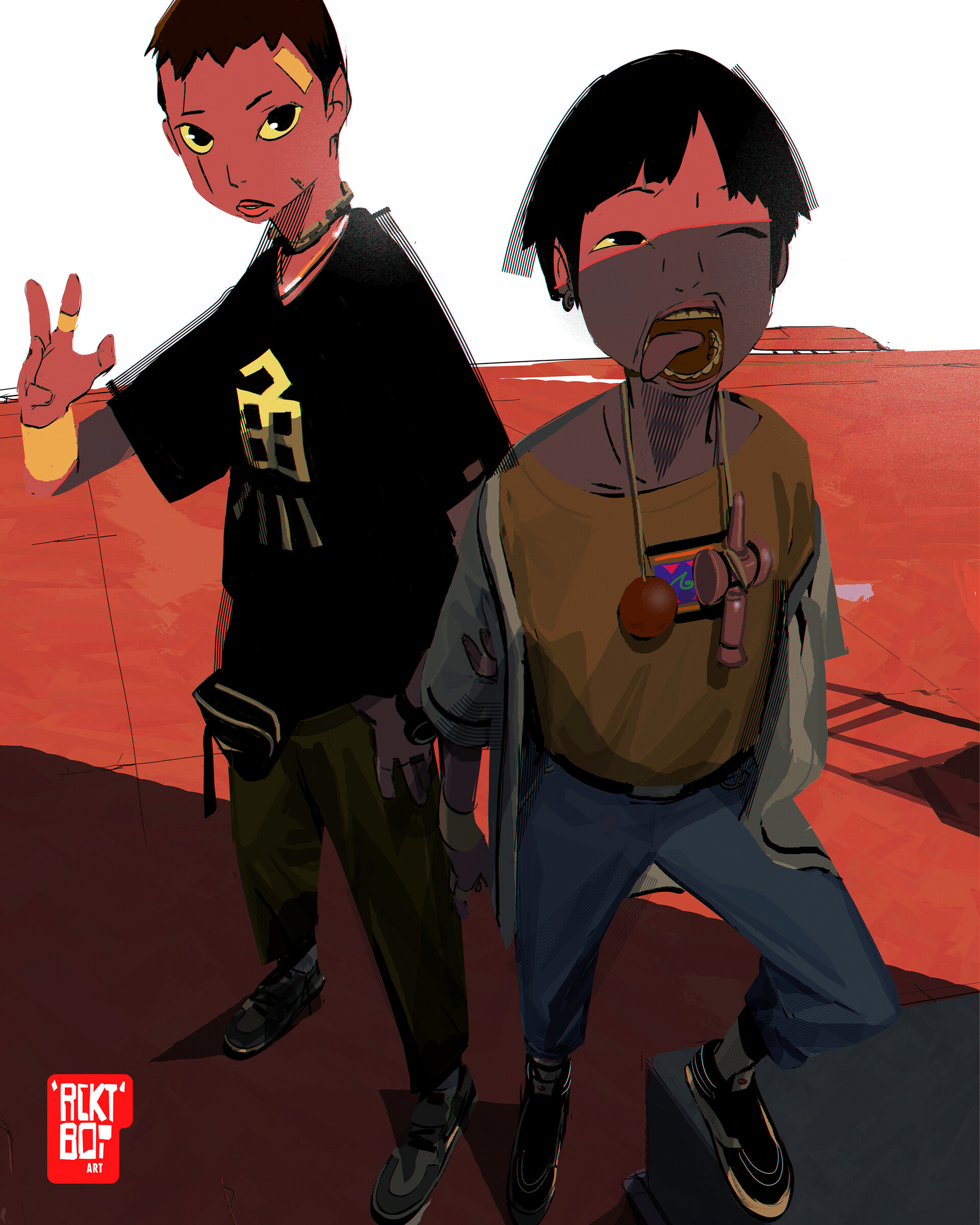 Tekkon Kinkreet Black And White Malcolm Wopé - BLACK+WHITE Tekkon Kinkreet Fan Art
