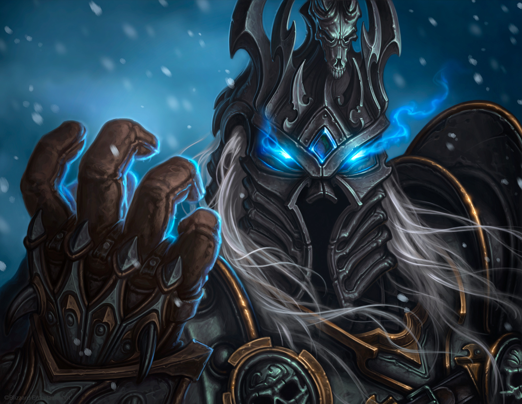 Wallpaper World of Warcraft, Lich King, archer, monster 5120x2880 UHD 5K  Picture, Image