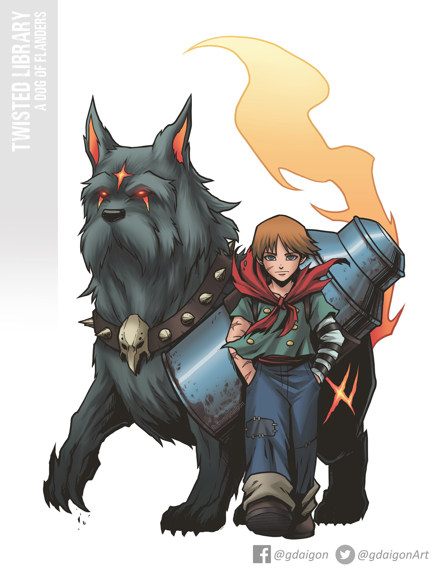 Artstation Twisted Library A Dog Of Flanders Geoffrey Daigon Dog of flanders (フランダースの犬 furandasu no inu) is a 1975 japanese animated television series adaptation of maria louise rame's novel of the nelo, patrasche, and aloa~ ･ フランダースの犬 ｢a dog of flanders｣ ･ original run: artstation twisted library a dog of